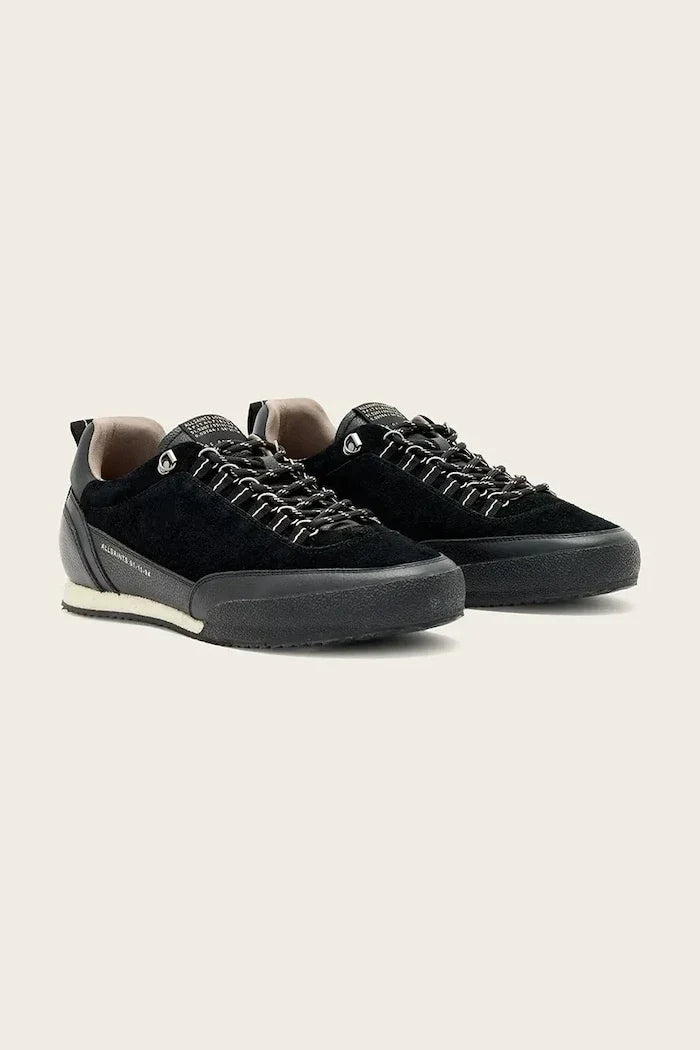 AllSaints Harri Od Low Top erkek deri sneaker