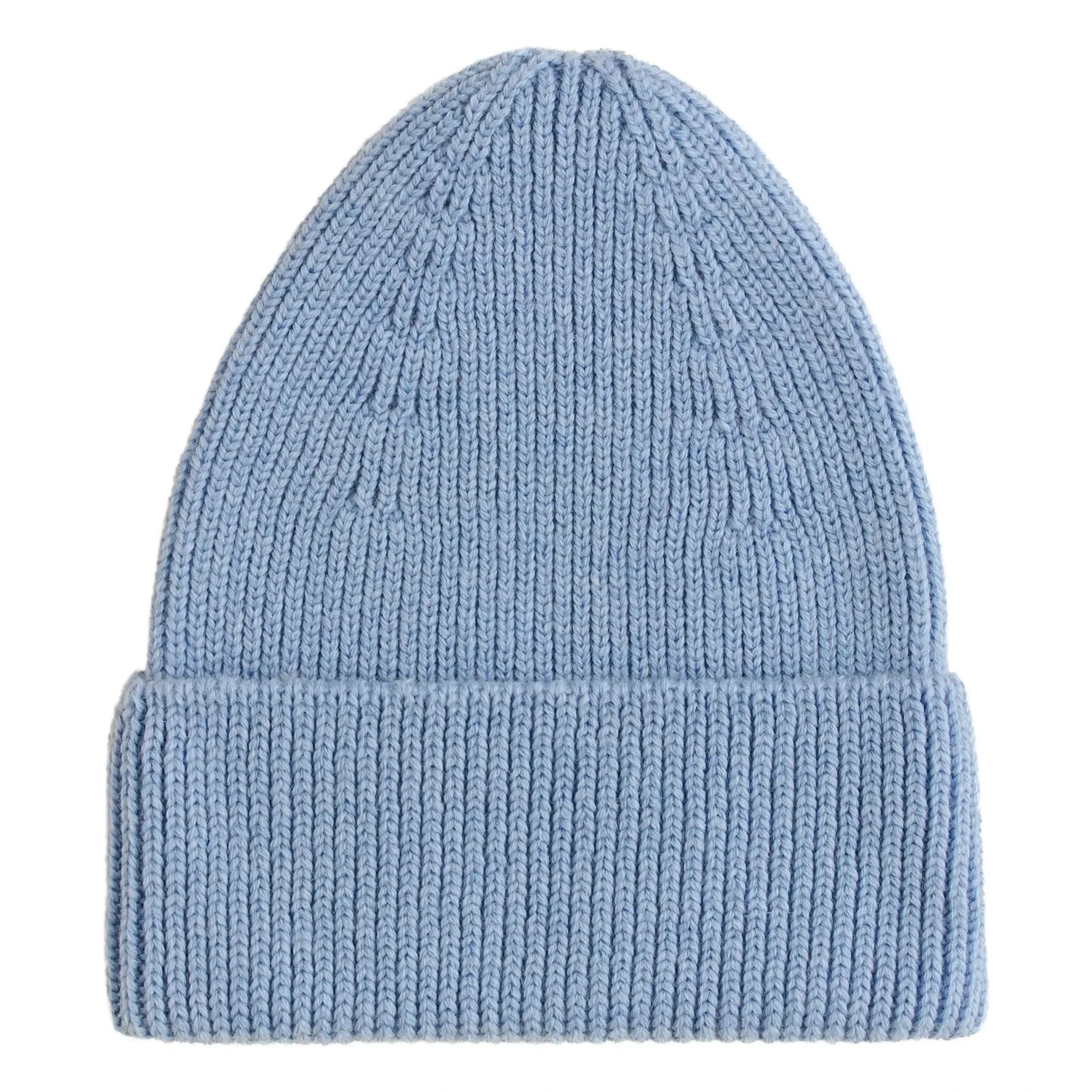 Hvid - Fonzie Merino Wool Sweater | Light Blue