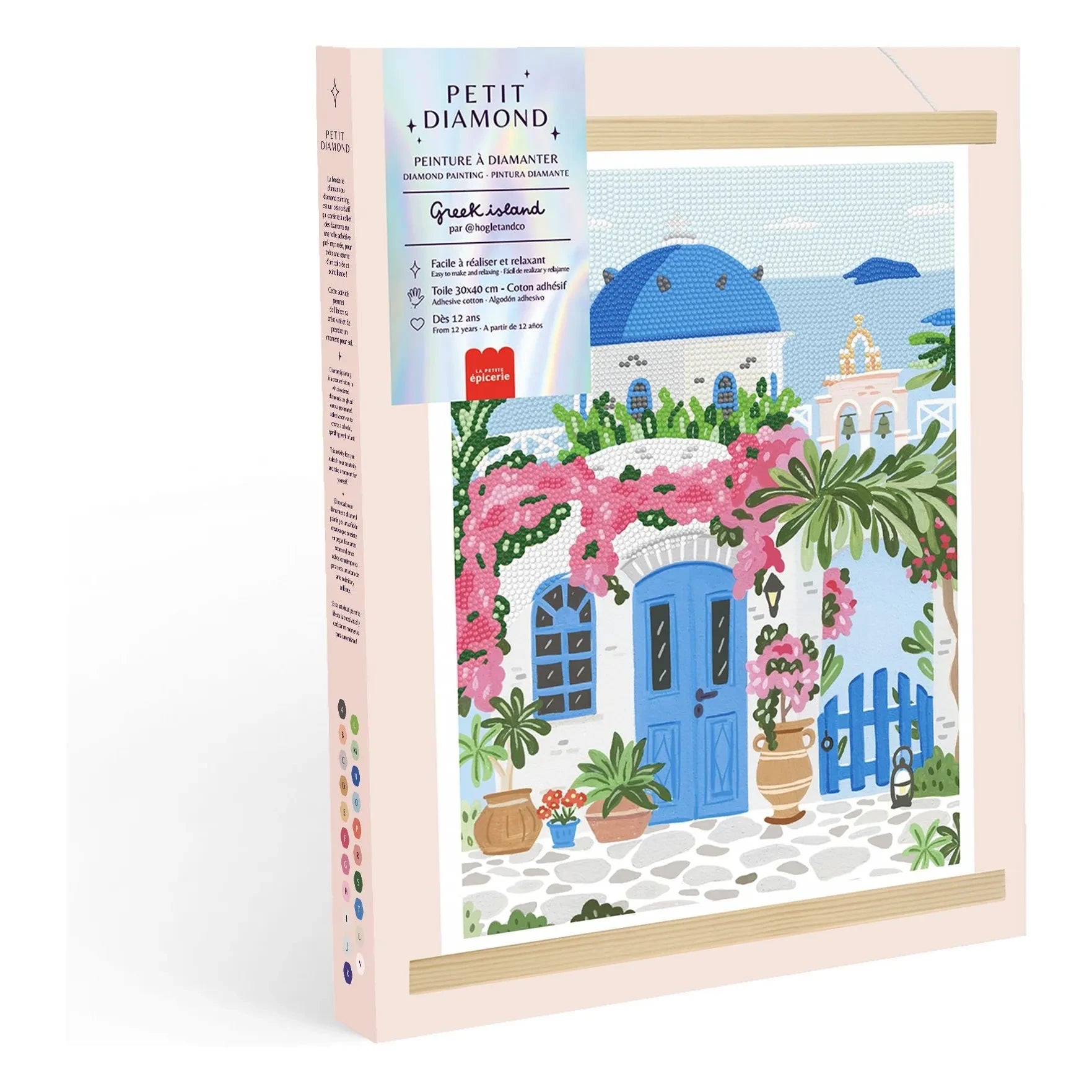 La Petite Épicerie - Diamond Painting Set - Greek Island