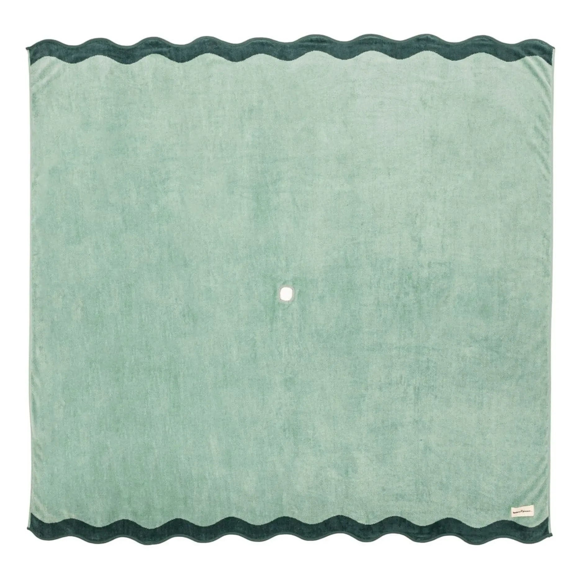 Business & Pleasure Co. - Perforated Beach Towel | Green