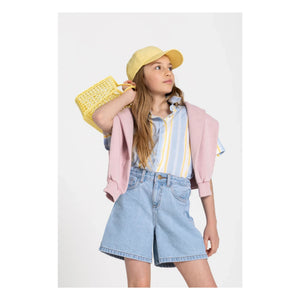 Smallable Kid - Gathered Hat | Light Yellow