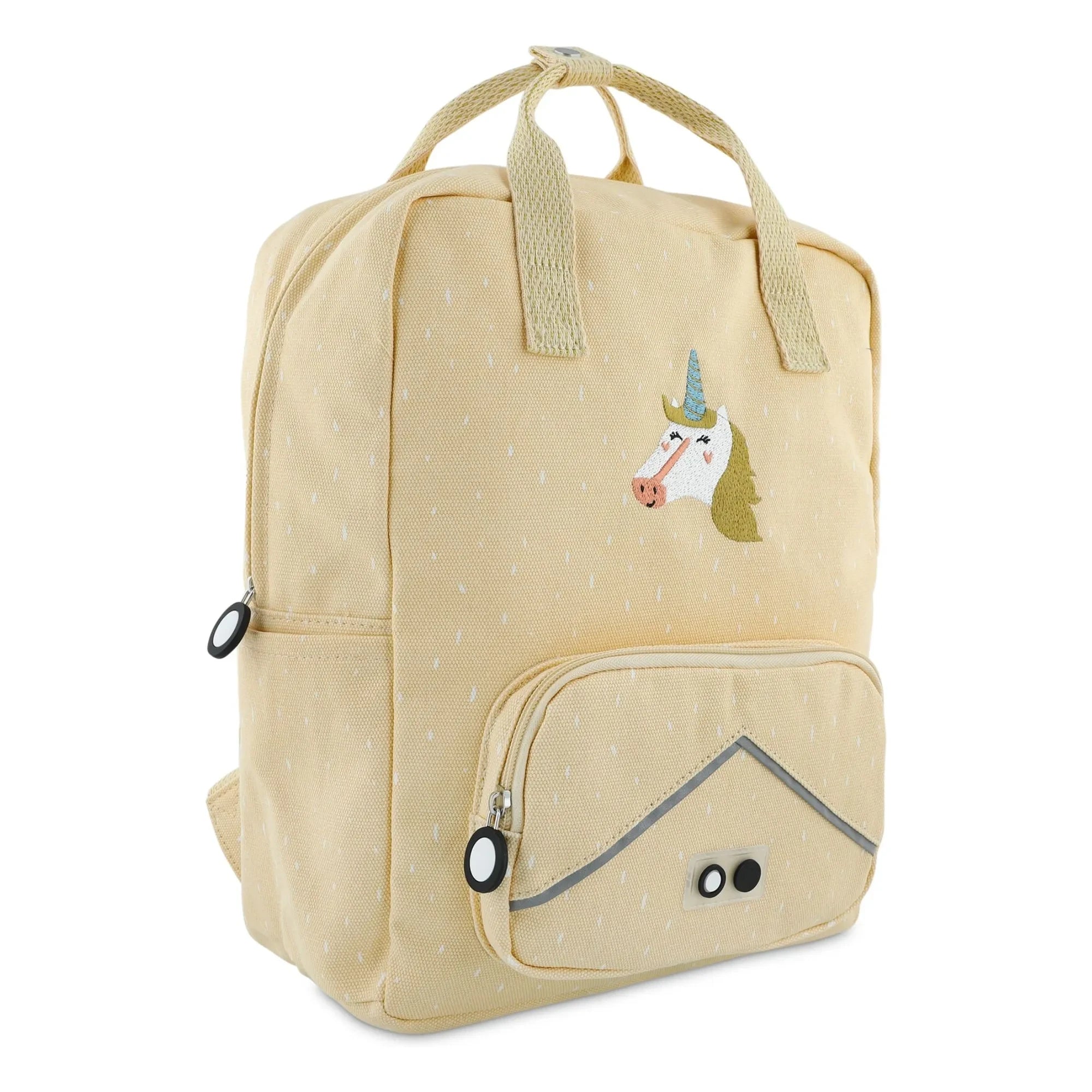 Trixie - Mrs Unicorn Large Backpack | Light Yellow