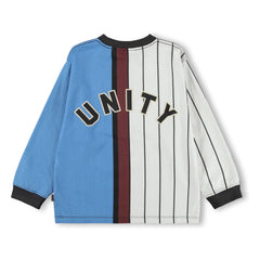 Molo - Rube No. 11 Striped Organic Cotton T-Shirt | Blue