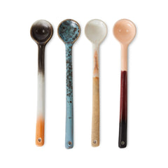 HKliving - Stone Pottery Spoons - Set of 4