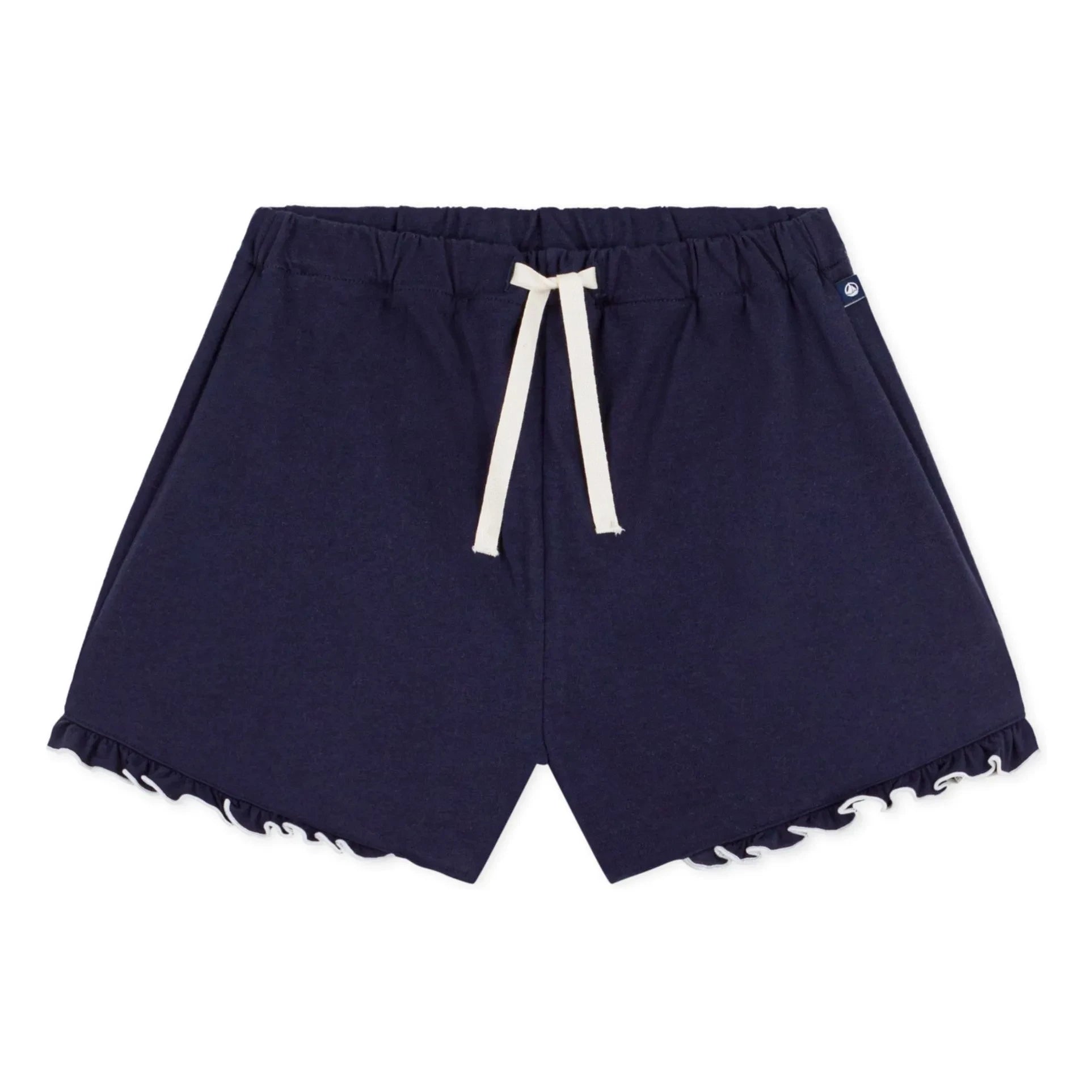 Petit Bateau - Flounced shorts | Midnight blue