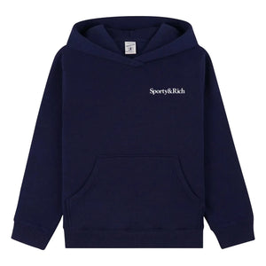 Sporty & Rich - Tennis Hoodie | Navy Blue