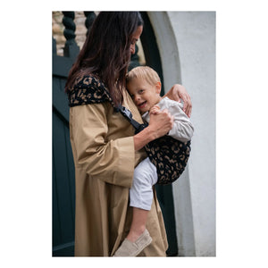 Mama Hangs - Carry & Walk Baby Carrier | Black Leopard