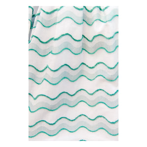 Tartine et Chocolat - Wave Pattern Dress | Green