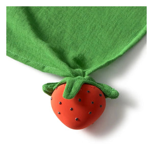 Oli & Carol - Sweetie Strawberry pacifier sleep companion | Red