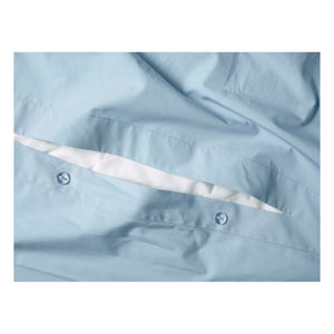 Suite 702 - Organic Percale Duvet Cover | Light blue