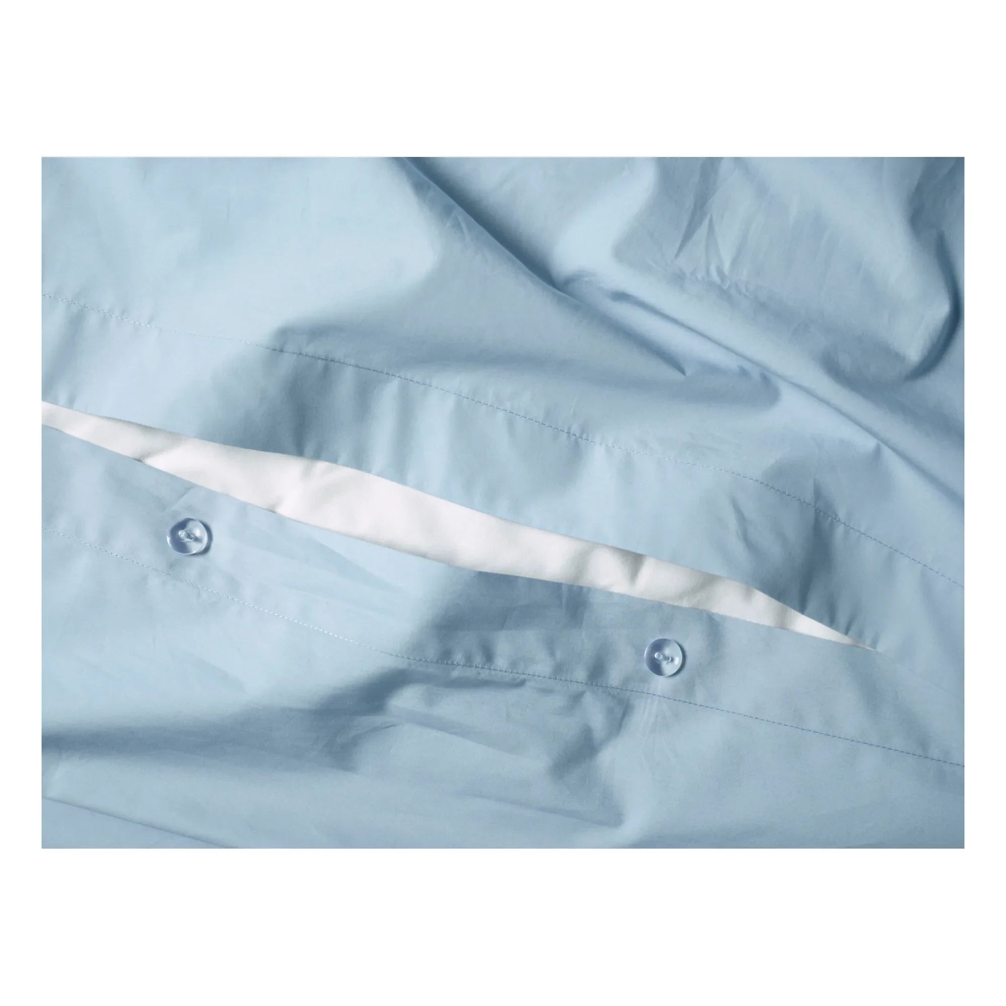 Suite 702 - Organic Percale Duvet Cover | Light blue