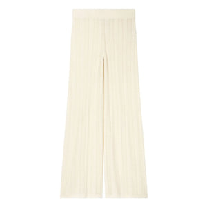 Bompard - Pointelle Cashmere and Silk Pants | Natural