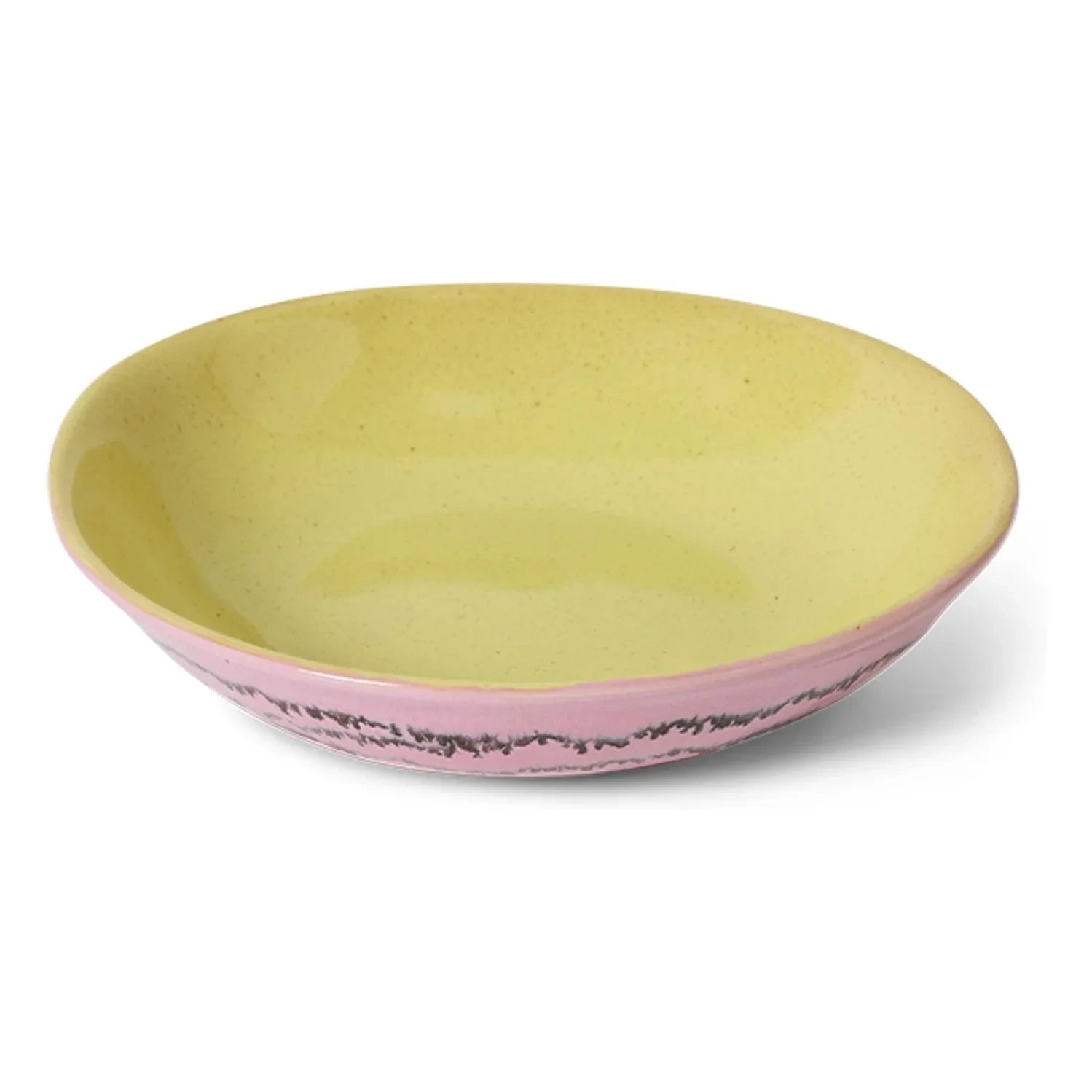 HKliving - Bubble Soup Plates - Set of 2 | Pink