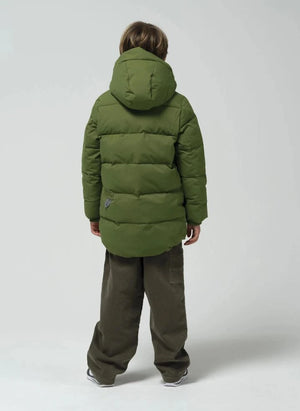Gosoaky - Tiger Eye Su Geçirmez Kaz Tüyü Mont | Yeşil