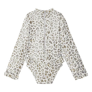 Lison Paris - Savanna Leopar UV Koruma Mayo | Ecru