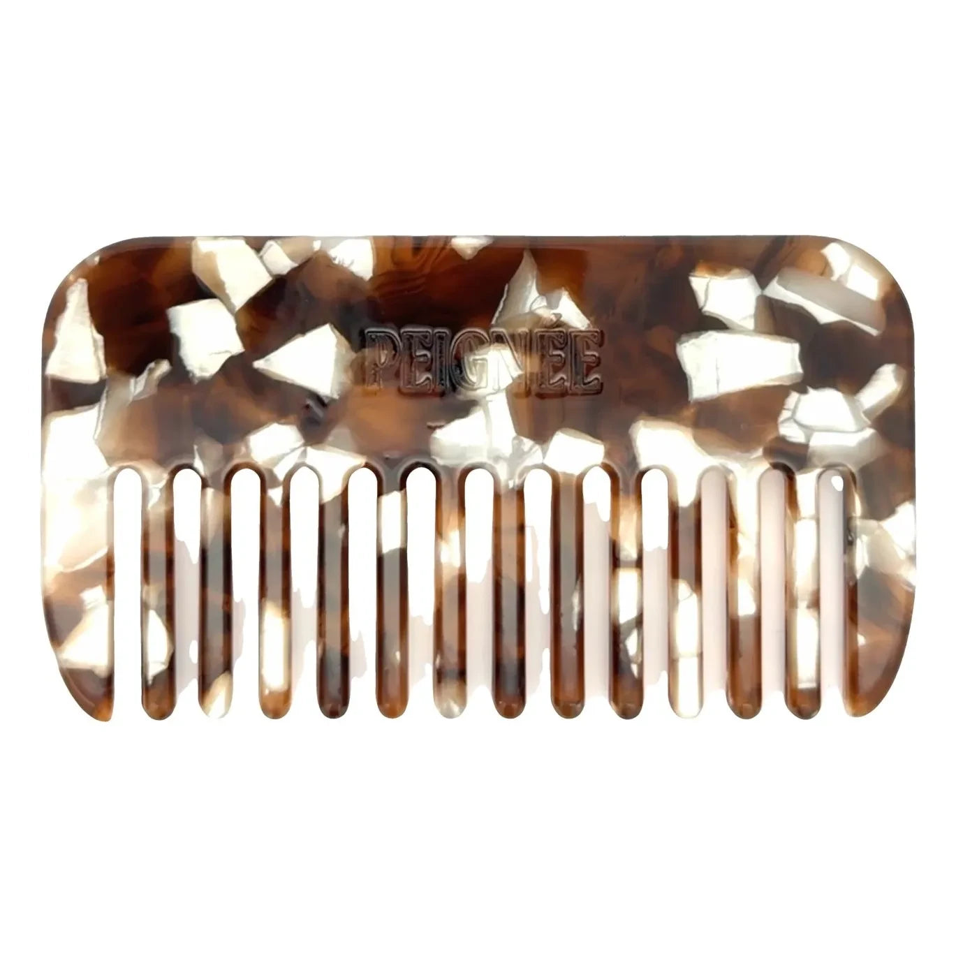 Peignée - Travel comb - Affogatto | Brown