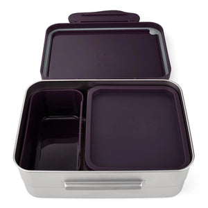 Ergobag - Stainless Steel Lunch Box Purple