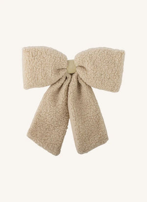 Bloomingville - Ruby Bow Christmas Ornament | Beige