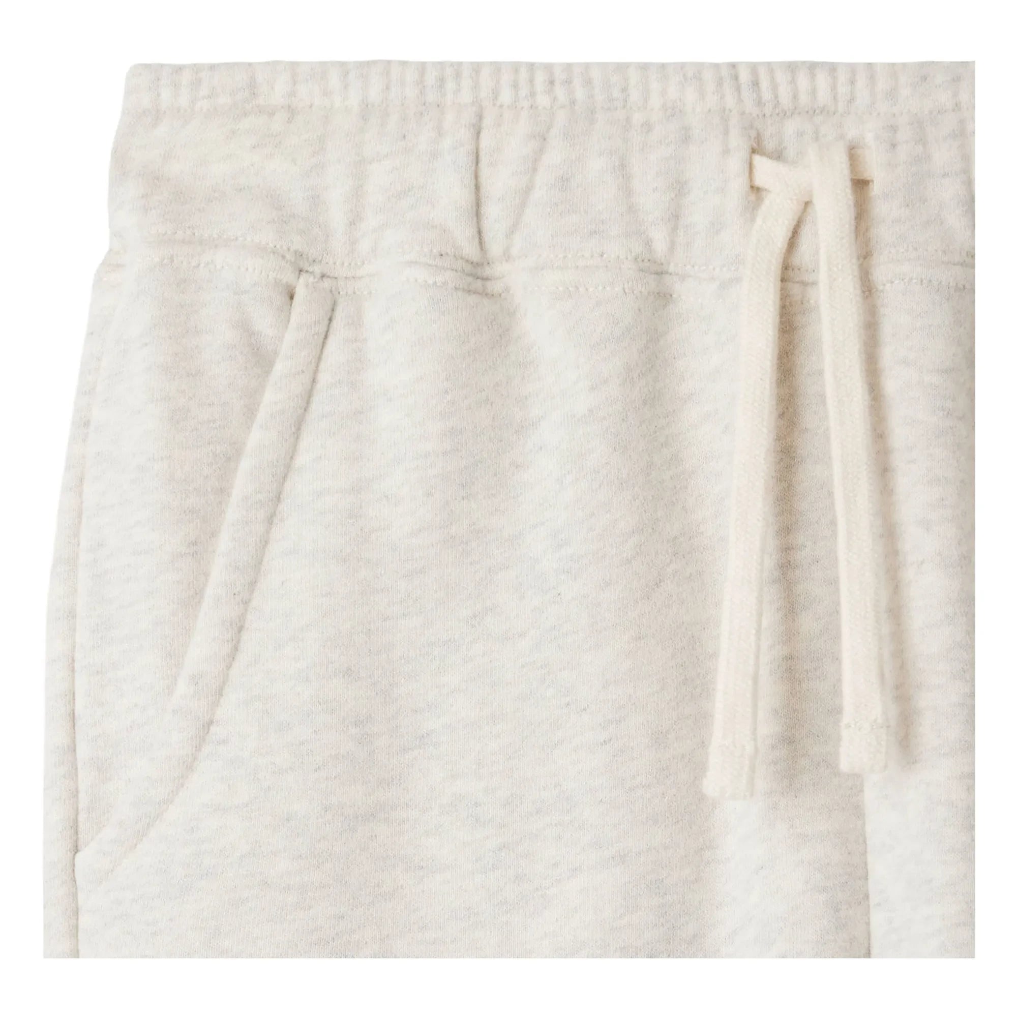 Bonpoint - Dalila Organic Cotton Fleece Jogger | Heather Beige
