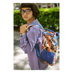 Mini Kyomo - Leopard Backpack - Mini Kyomo x Taxi Brousse | Brown