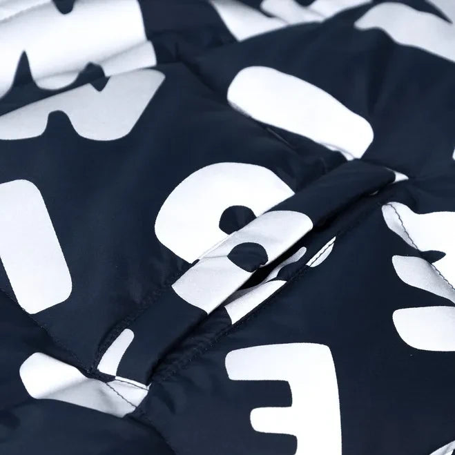 Liewood - Adelina Reflective Down Jacket Made from Recycled Fibers | Navy