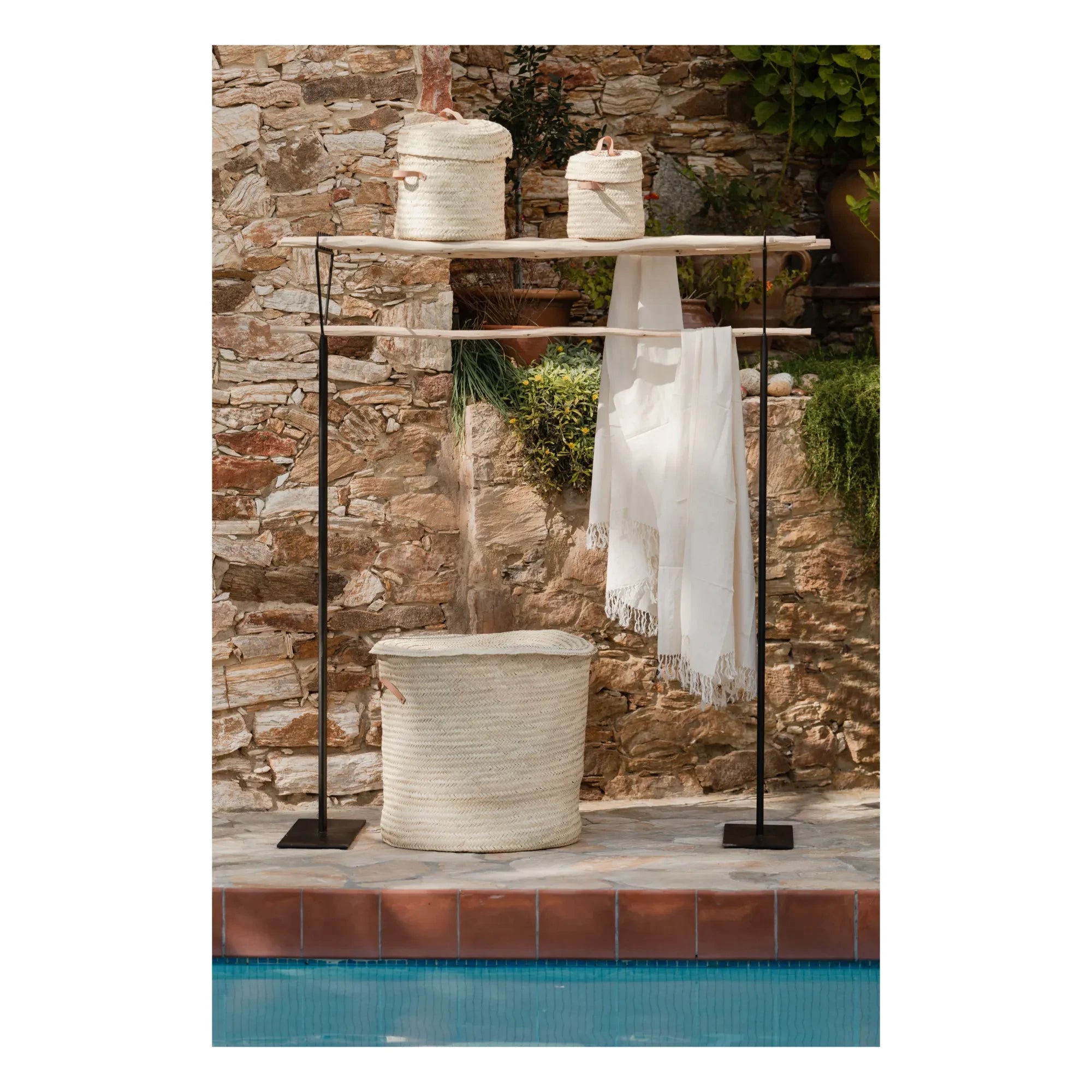 Cosydar - Clothes Rack with Rod Shelves | Black