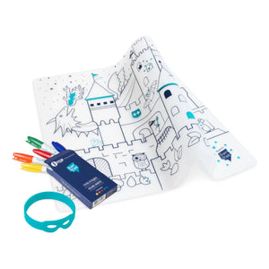 Superpetit - Bracelet and 5-Color Crayon Painting Set for Kids