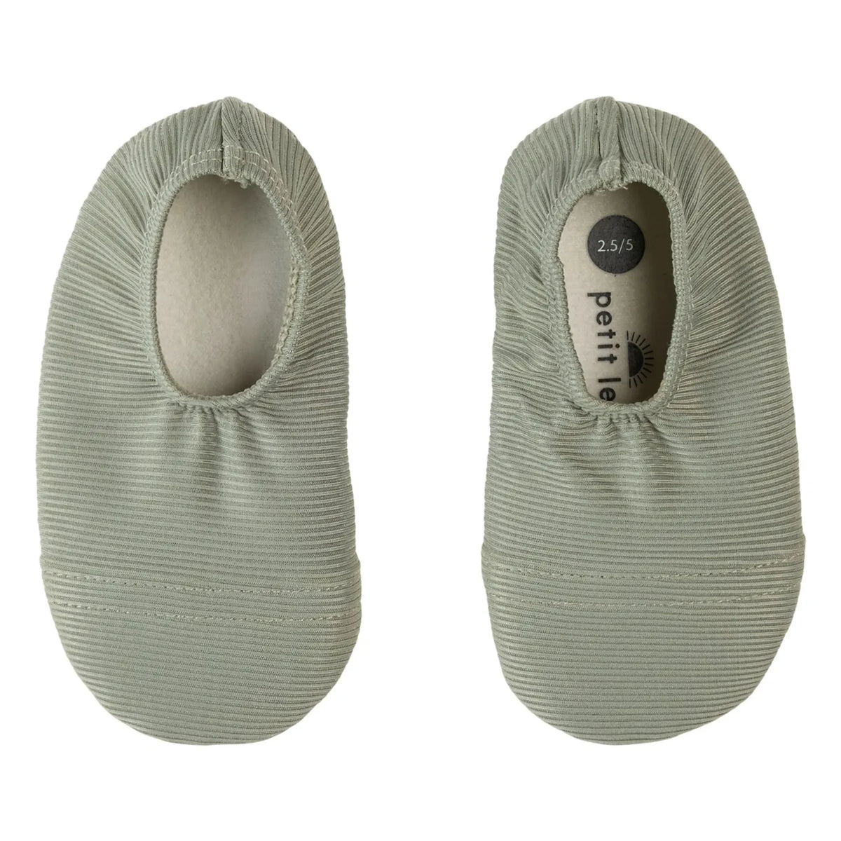 Petit Lem - Textured Recycled Fiber UV Protection Water Shoes | Green