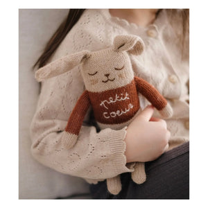 Main Sauvage - Rabbit Soft Toy Little Heart | Beige
