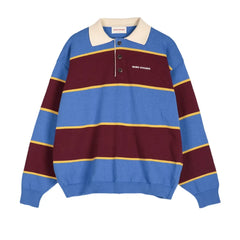 Bobo Choses - Sweat Polo Organik Pamuk | Mavi