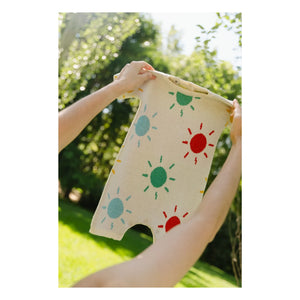 Baby - Sunny Combishort Organic Pamuk | Ekru