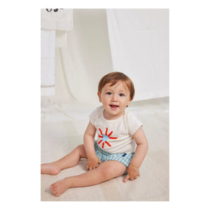 Bobo Choses - Vichy Bloomer | Light Blue