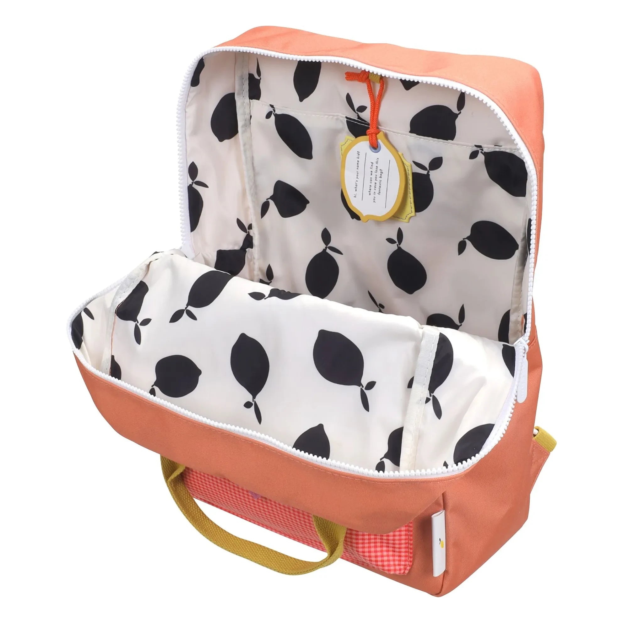 Sticky Lemon - Large Envelope Backpack | Coral