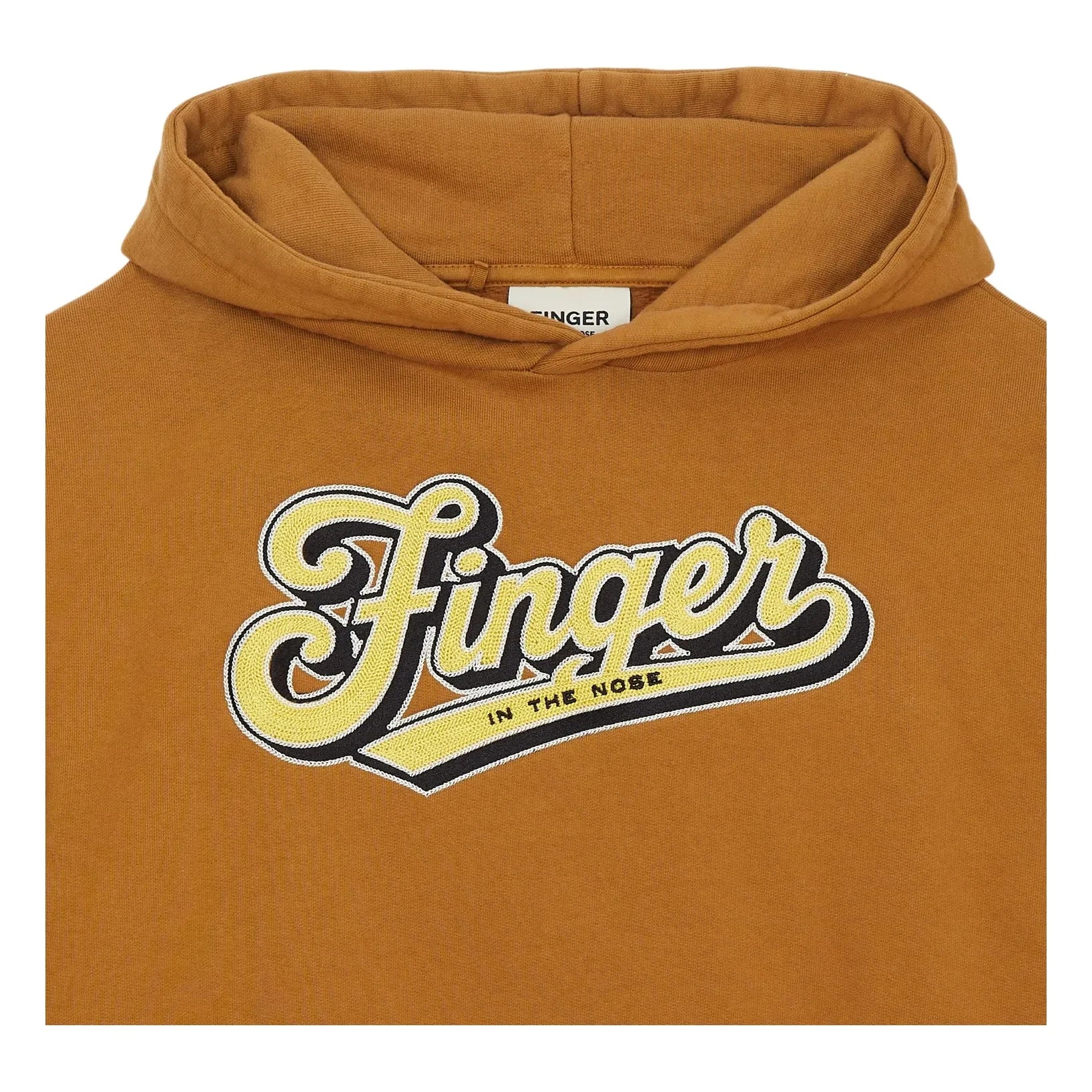 Finger in the nose - Hope Organik Pamuklu Sweatshirt | Buzlu kahverengi