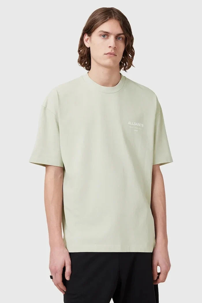 AllSaints Erkek Pamuklu Oversize Tişört