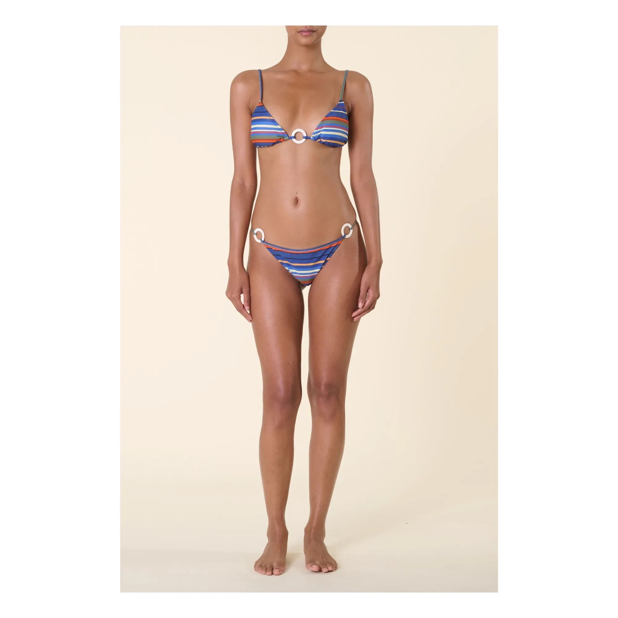 Casa Rosa - Camilla Bikini Top | Blue