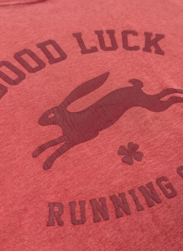 Finger in the nose - King Good Luck Organic Cotton T-Shirt | Dark Red