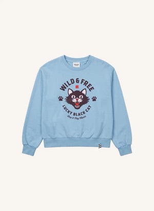 Finger in the nose - Alma Sweatshirt | Light Blue