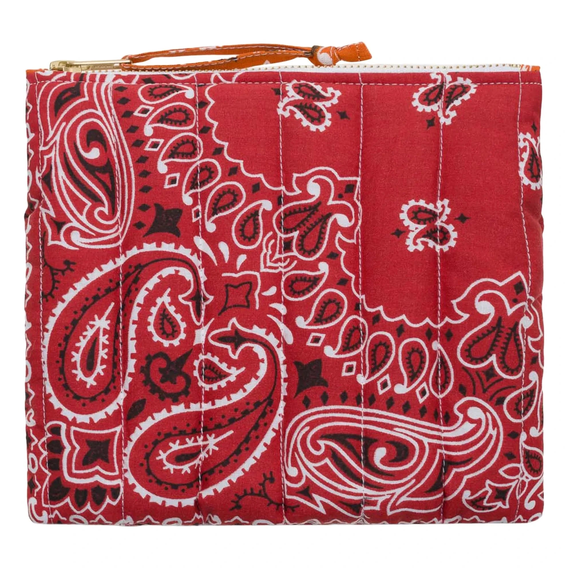 Call it by Your Name - Mini Zippered Heart Pouch | Red