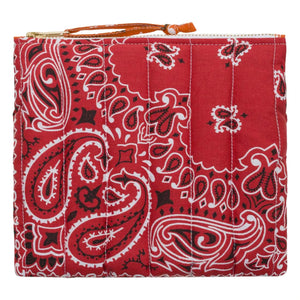 Call it by Your Name - Mini Zippered Heart Pouch | Red