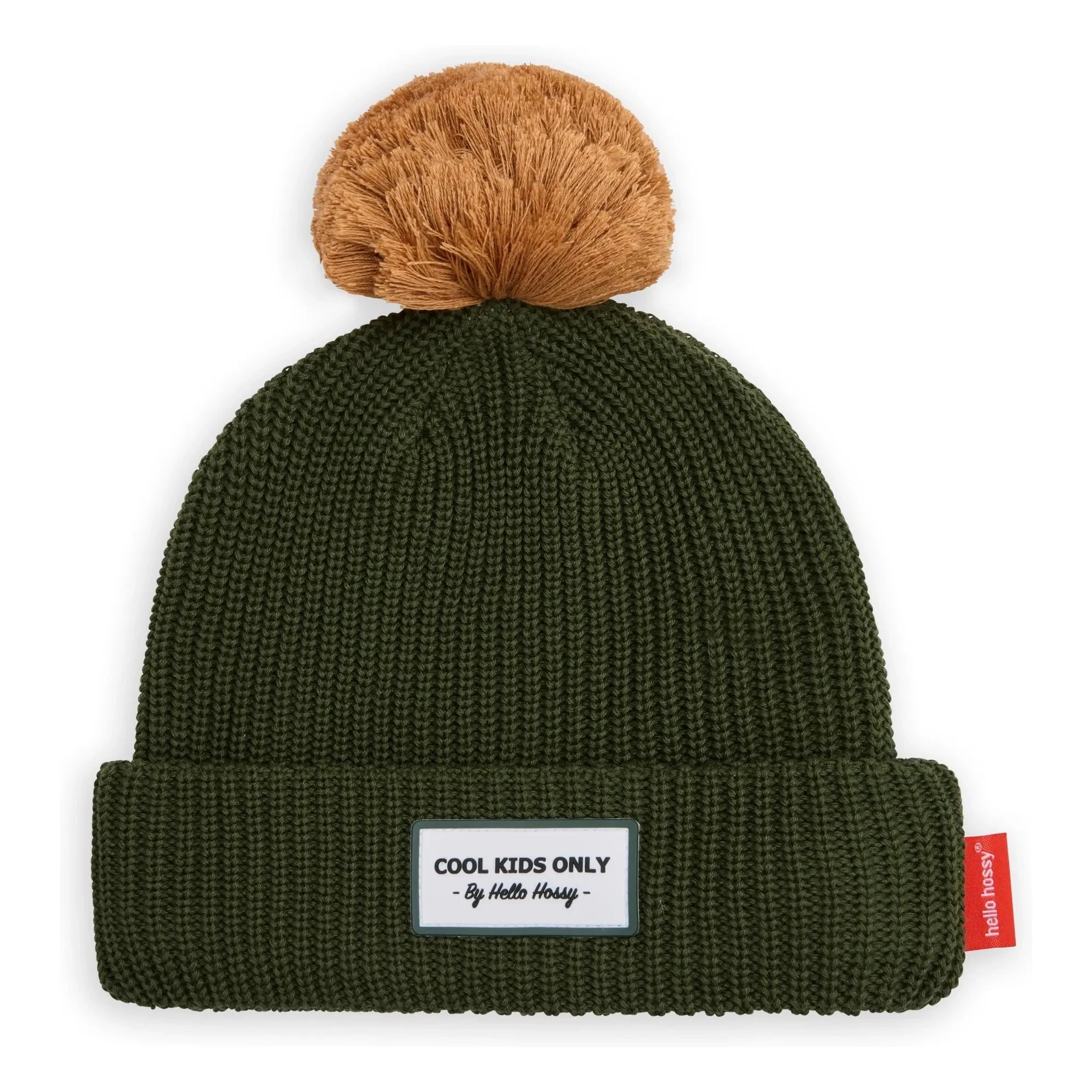Hello Hossy - Organic Cotton Block Hat | Dark Khaki