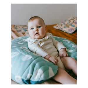 Mumade - Inflatable Nursing Pillow | Mint Green