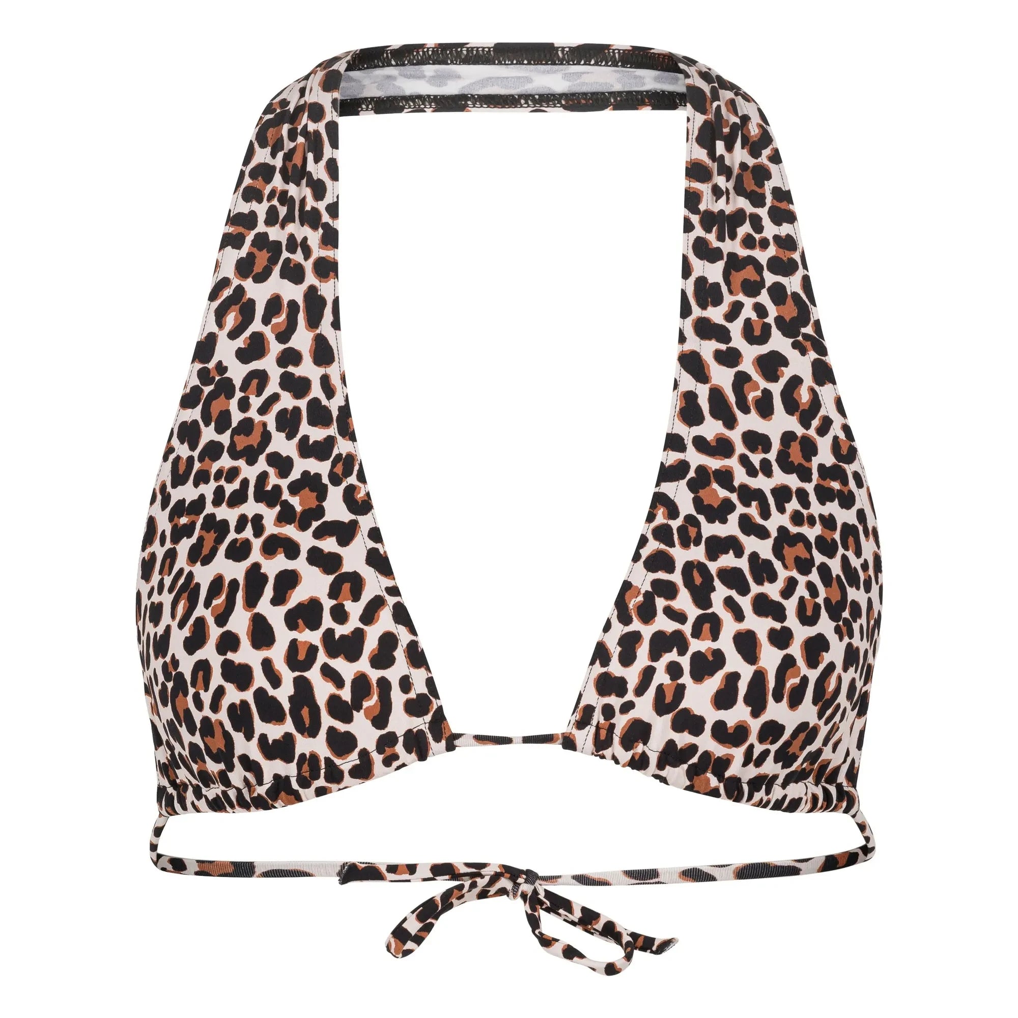 Anja Paris - L'Idéal Leopard Swimsuit Top | Brown