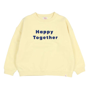 Búho - Happy Together Organic Cotton Sweatshirt | Yellow