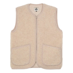 Coldbreaker - Piqué Sleeveless Vest | Beige