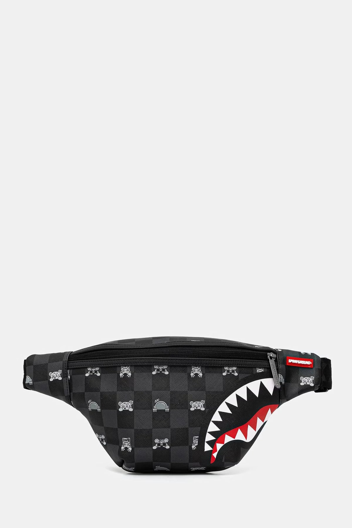 Sprayground - Black Faux Leather Waist Bag 910B8912NSZ