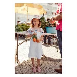 Louise Misha - Daya Organic Cotton Dress | White
