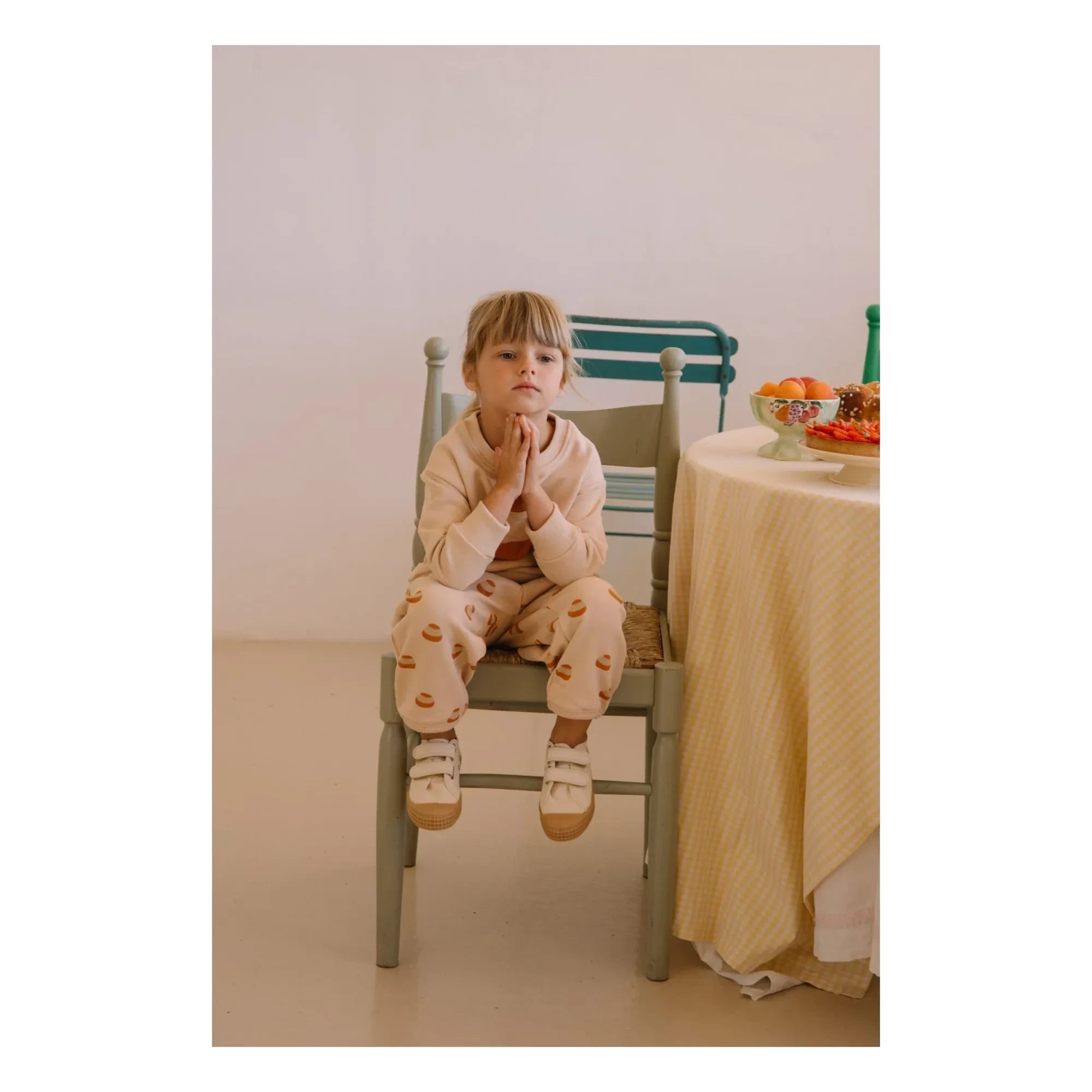 Studio Bohème - Porgy Brioches Organic Cotton Fleece Pants | Light Yellow