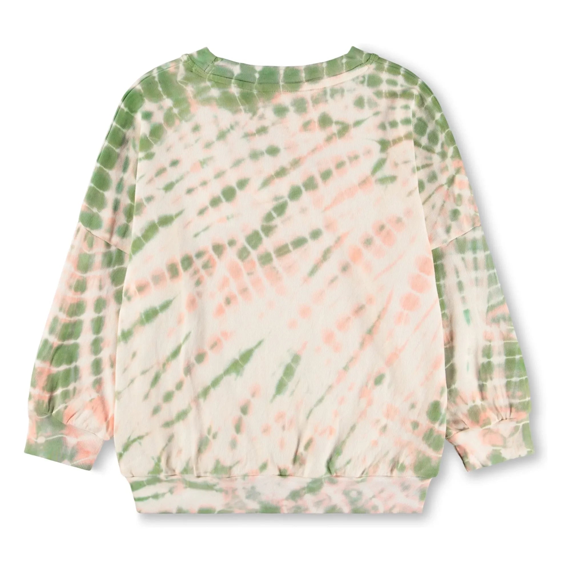 Molo - Marika Tie and Dye organik pamuk sweatshirt | Açık Pembe