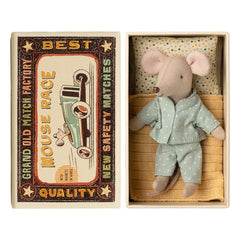 Maileg - Little Male Mouse in Matchbox